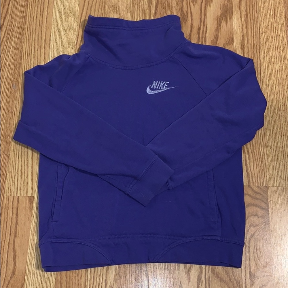 purple nike hoodie